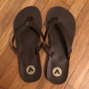 Brown girls sandals